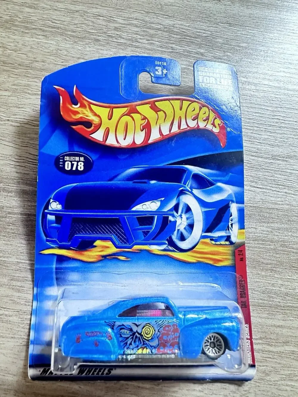 2003 Hot Wheels #078 Monsters Series Tail Dragger Pr5 Spoke H65